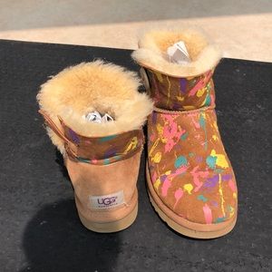 splatter paint ugg boots